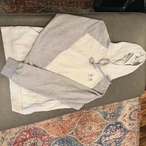 Under Armour Gray and Cream Hoodie
